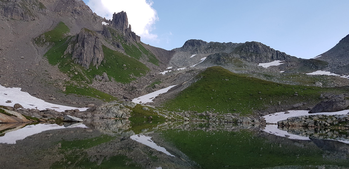 Lac de Presset à La Plagne