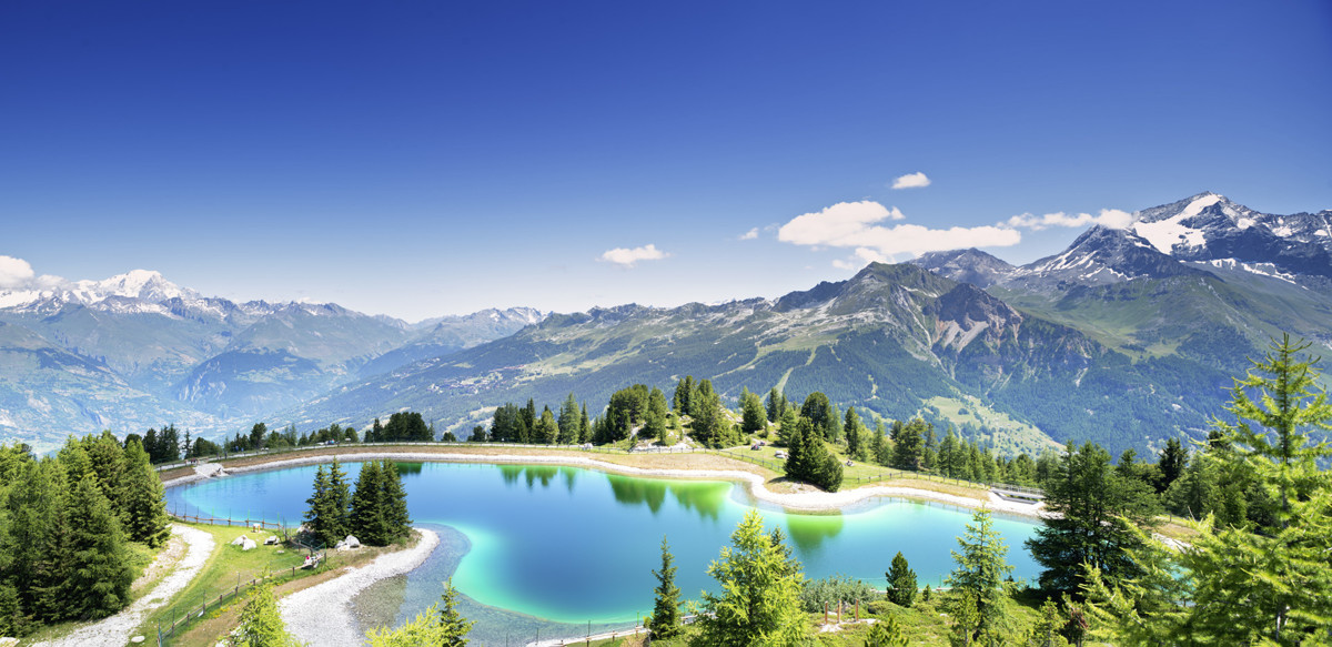 Lac des pierres blanches La Plagne