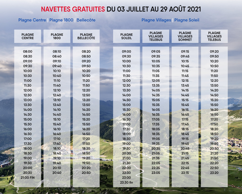 horaires