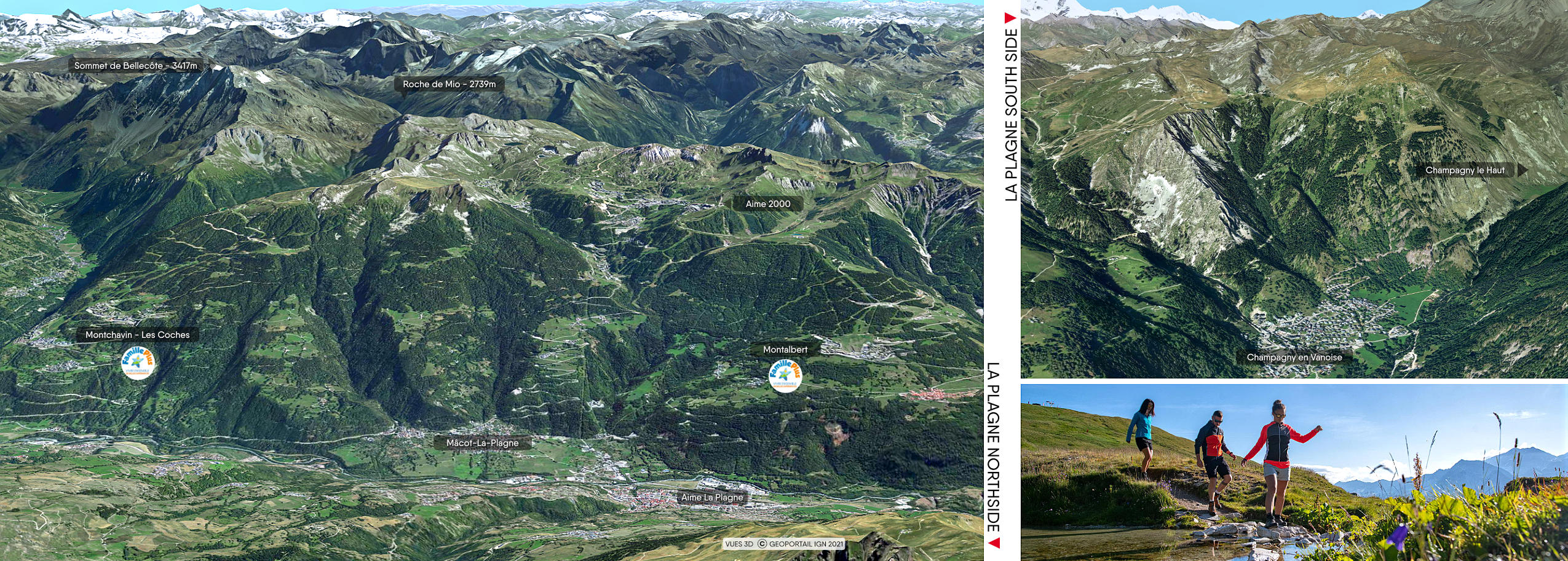 Webcams La Plagne