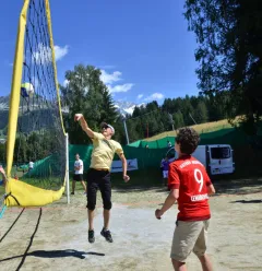 Terrain de volley aux Coches