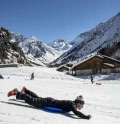 Sledging area - Champagny le Haut