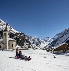 Sledging area - Champagny le Haut