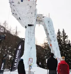 Ice climbing initiation - Ice Tower