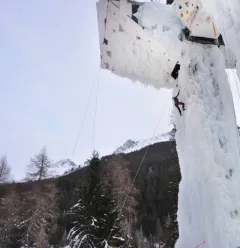 Ice climbing initiation - Ice Tower