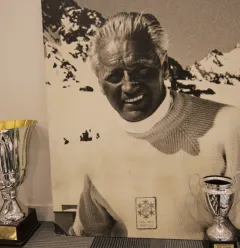 Emile Allais, first French Olympic alpine skiing medalist