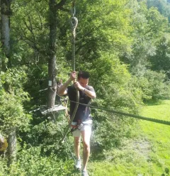 Natur'Accro treetop adventure courses -  Vallée de la Plagne