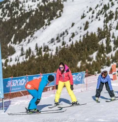 Belle Plagne beginner area