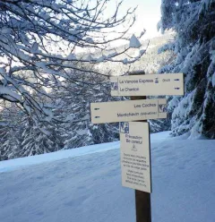Itinéraire raquette "Vanoise Express/Chanton"