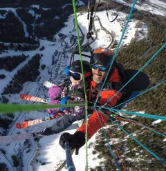 Tandem flight for children