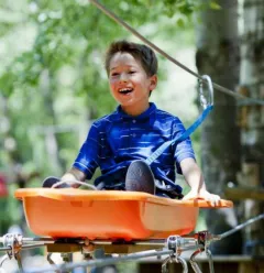 Treetop adventure courses - Natur'Accro Vallée de la Plagne
