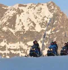 snow panthers snowmobile route 4