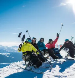 Adaptive skiing