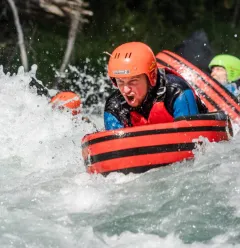 Hydrospeed sur l'Isère