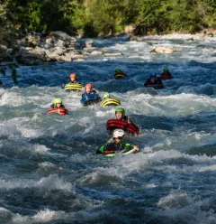 Hydrospeed sur l'Isère