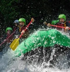Rafting ion the river Isère_Aime-la-Plagne