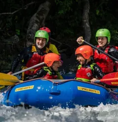 Rafting ion the river Isère_Aime-la-Plagne