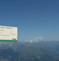 Mont Jovet trail