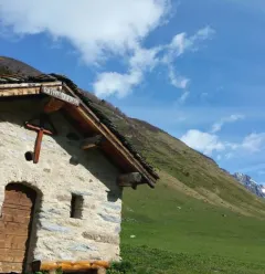 Chapel of St. Guérin, valley of La Plagne