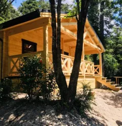 Camping de "la Glière" Vallée de la Plagne