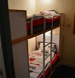 Cabin with bunk beds