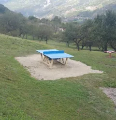 Ping-pong table, playground - Macot, valley of La Plagne