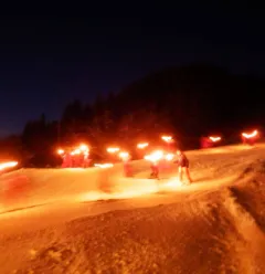 Torchlight descent
