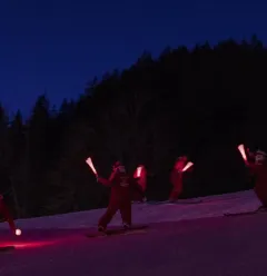 Torchlight descent