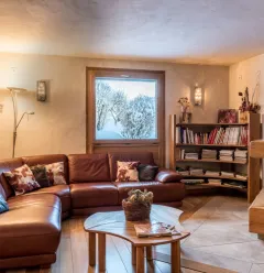 Living room fireplace
