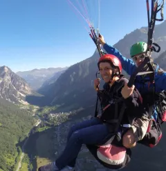 Paragliding with Aéroplagne