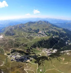 Mountain flight - La Plagne