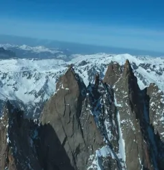 First helicopter flight AIR La Plagne
