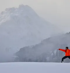 Snowshoe excursion