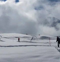 Nordic trails at Les Fours