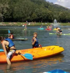 Canoeing at Le Gothard