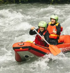 Canoe-rafting