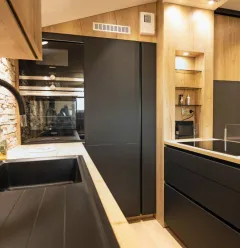 Kitchen and entry hall