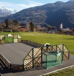 City stade multi sport field in La Côte d'Aime