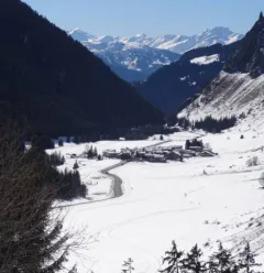Les Teppes winter itinerary