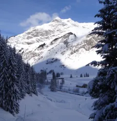 Taillette snowshoeing itinerary