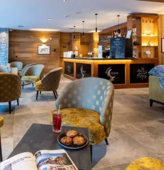 Lounge bar du White Pearl Lodge & Spa