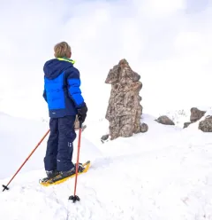 Snowshoeing for children