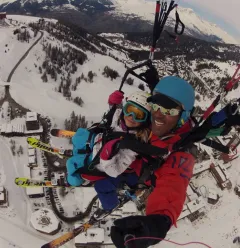 Vol biplace en parapente avec Paradifly