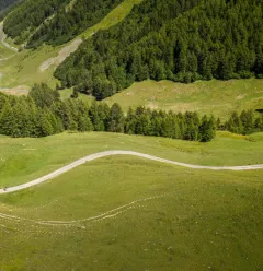 Plagne Aime 2000 trail