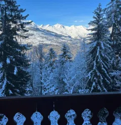Vue d'un des 2 balcons de l'appartement