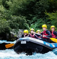 Rafting à La Plagne
