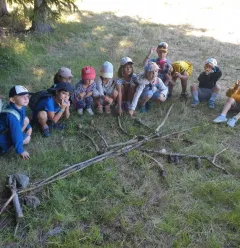 Children & Land Art