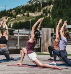 Hatha yoga floe