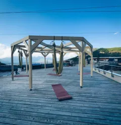 Structure for aerial yoga