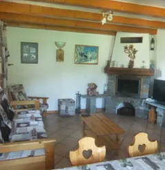 Living/Dining room, Chalet les Gentianes